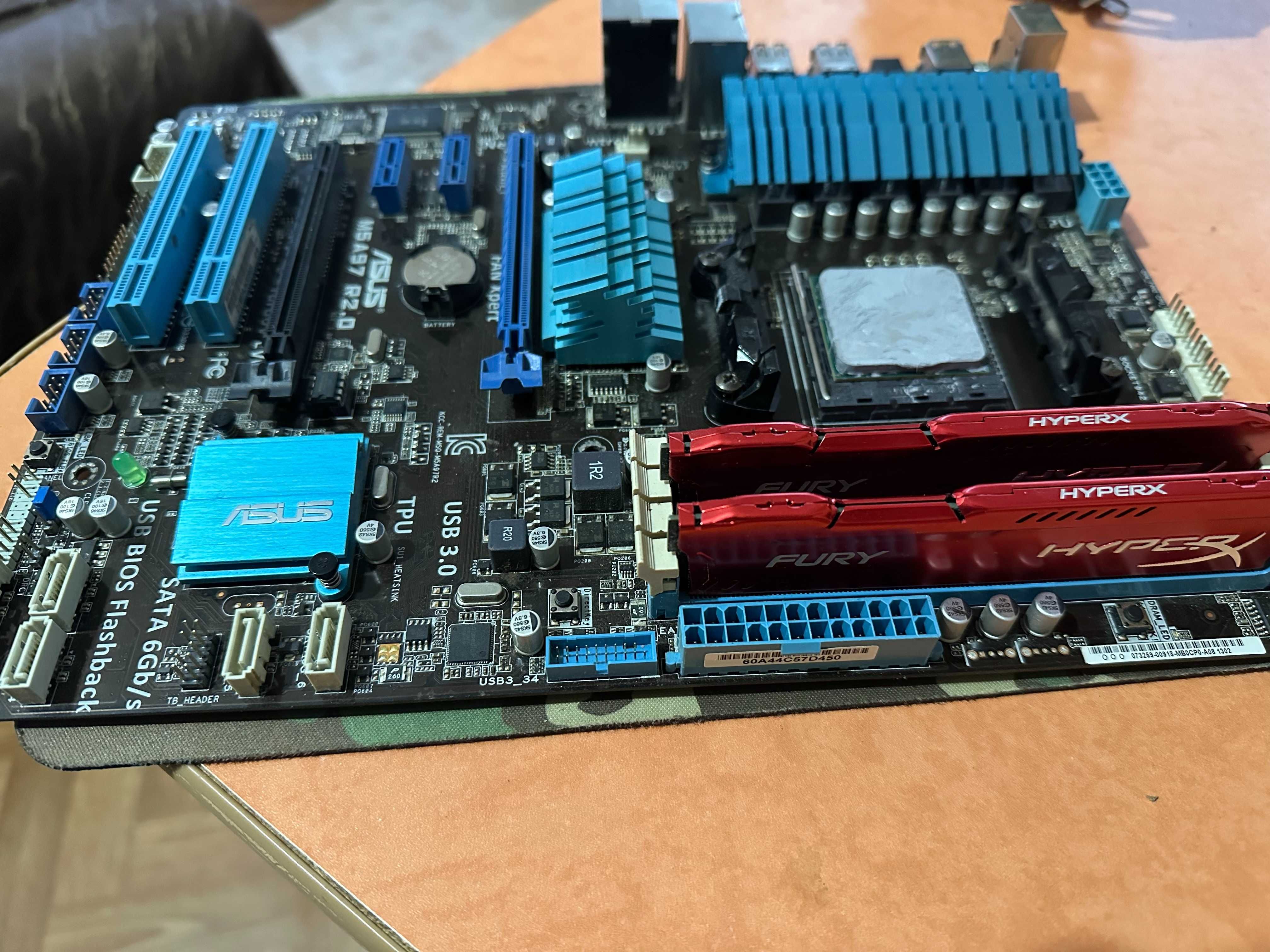 Asus m5a97 r.20+fx-8320+16gb ddr3