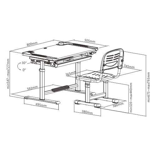 Nowe ergonomiczne biurko / krzesło / lampka LED / dla dziecka !A3089!