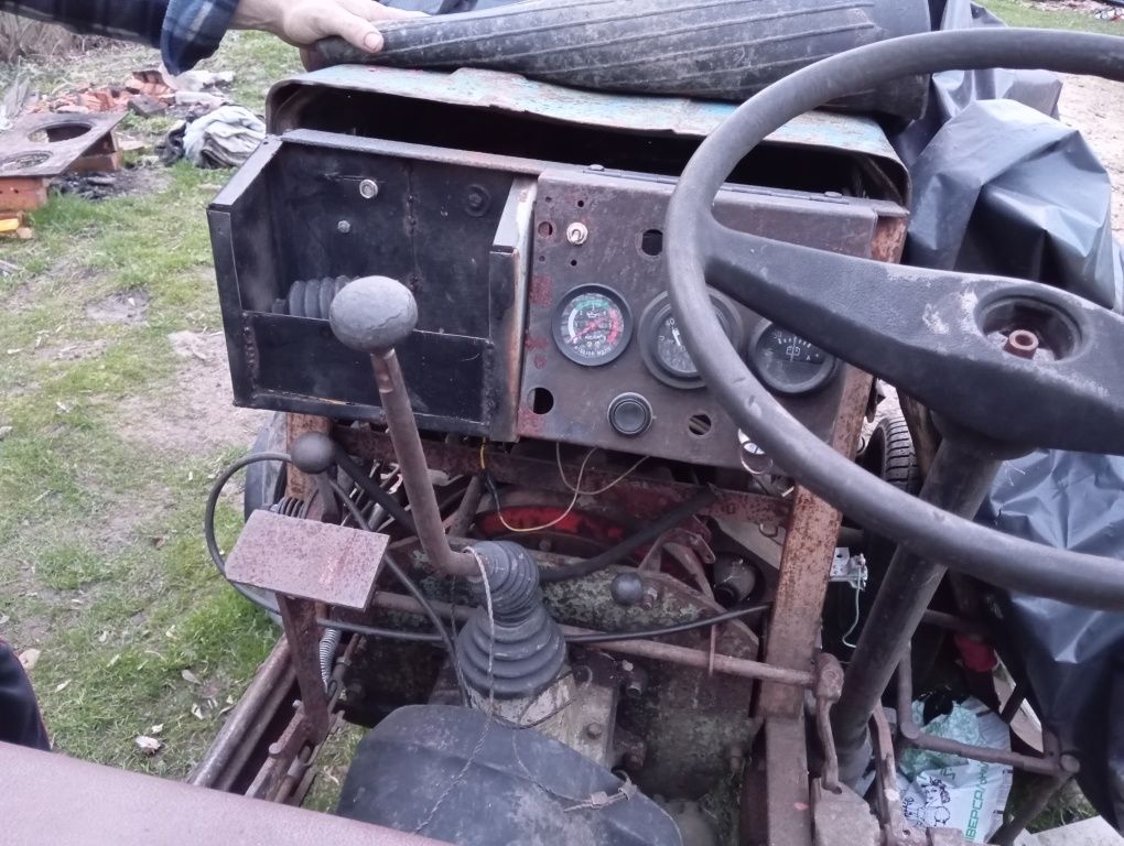 Саморобний трактор