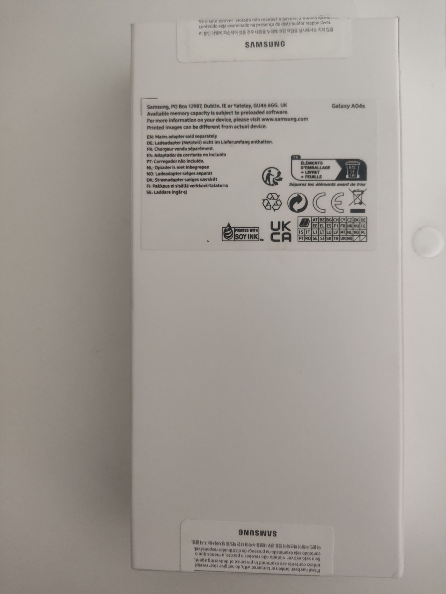 Samsung A04s Selado