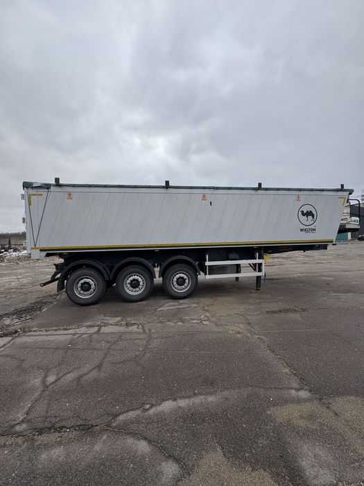 Напівпричеп самоскид Wielton NW 3 + сідловий тягач DAF або MAN