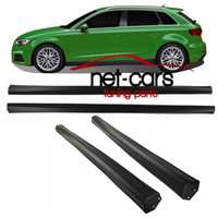 Spoiler Listwy nakładki progowe AUDI A3 8V 16-20 SPORTBACK Sline S3 RS