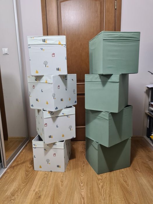 Wkłady Ikea Regnbroms i Drona do Kallax
