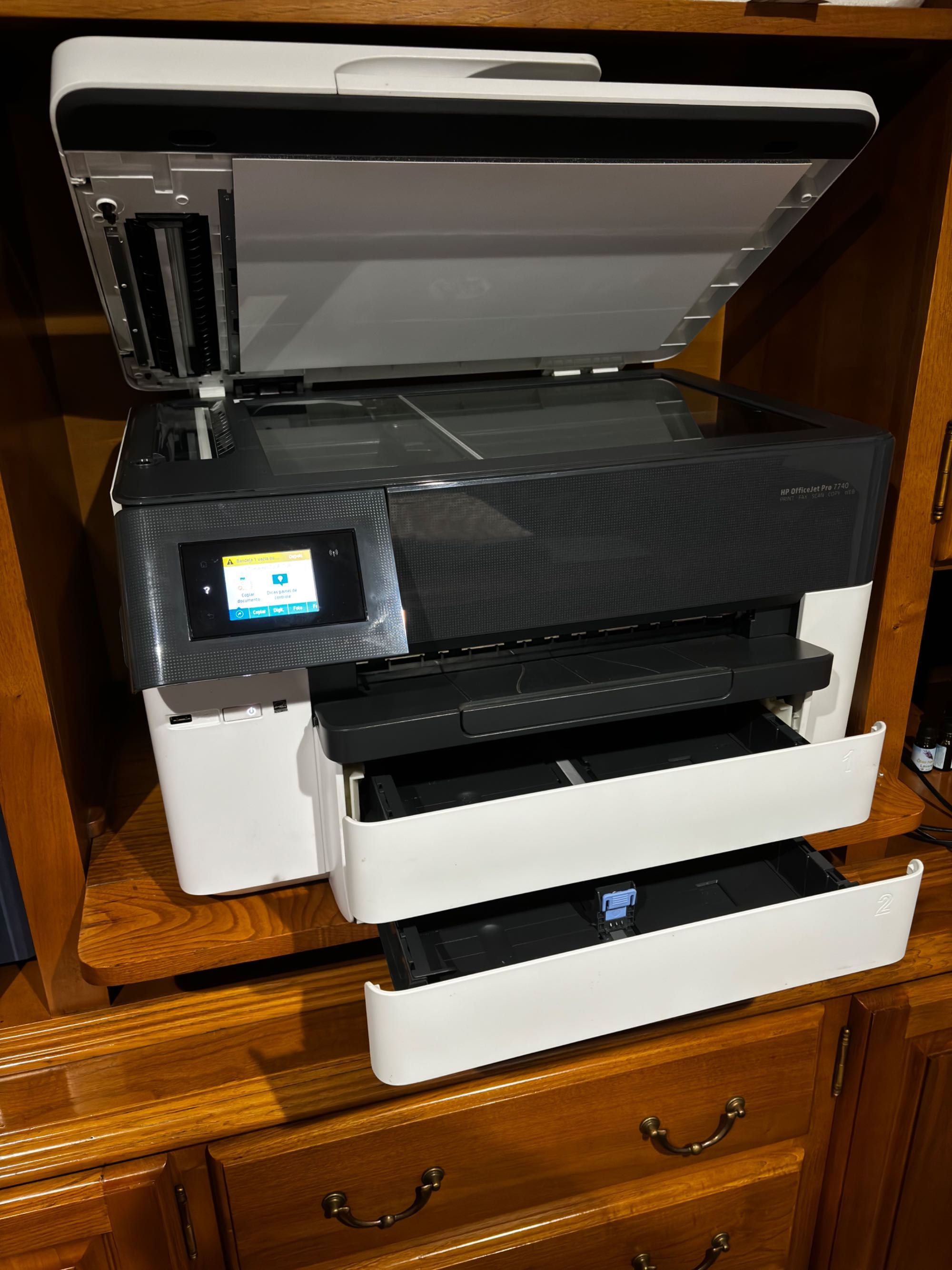 Impressora Multifunções HP Officejet Pro 7740 All-In-One