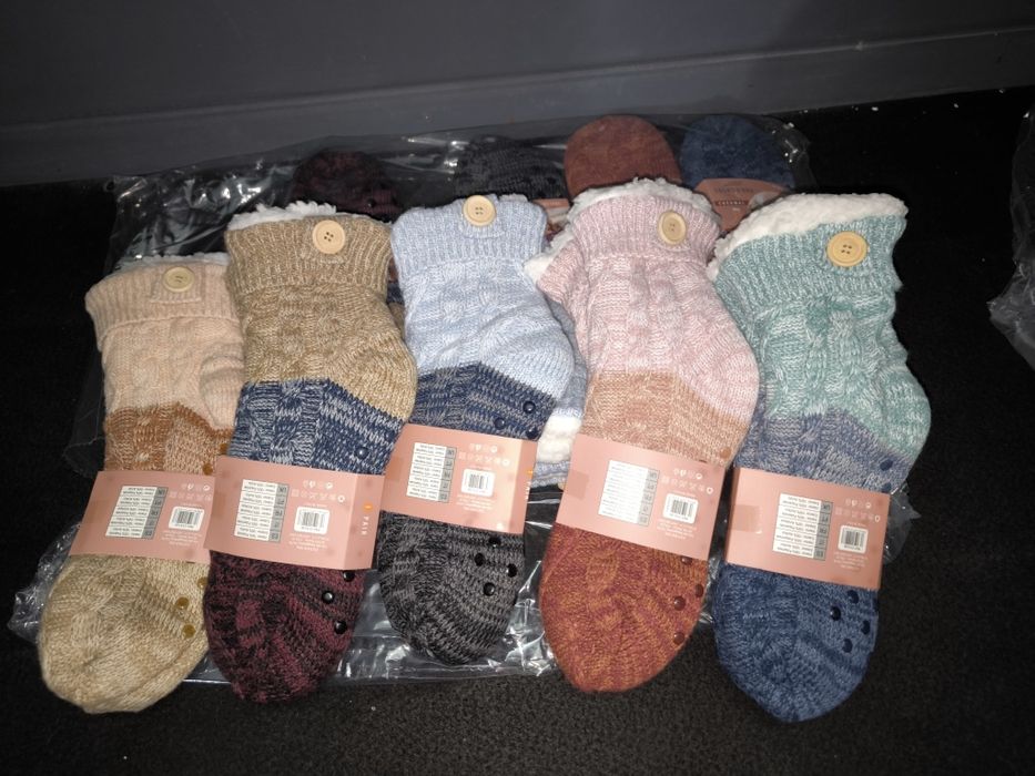 Meias de malha , cardada em pêlo