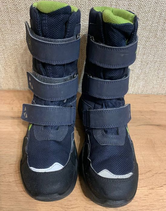 Ботинки зимние superfit на мальчика 33 размера