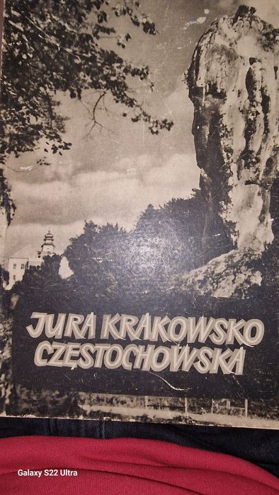Książka  Jura Krakowsko Częstochowa. 1955