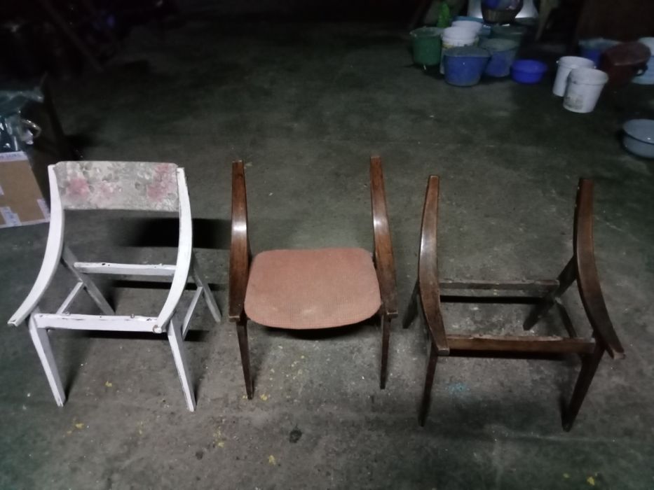 Krzesło skoczek PRL