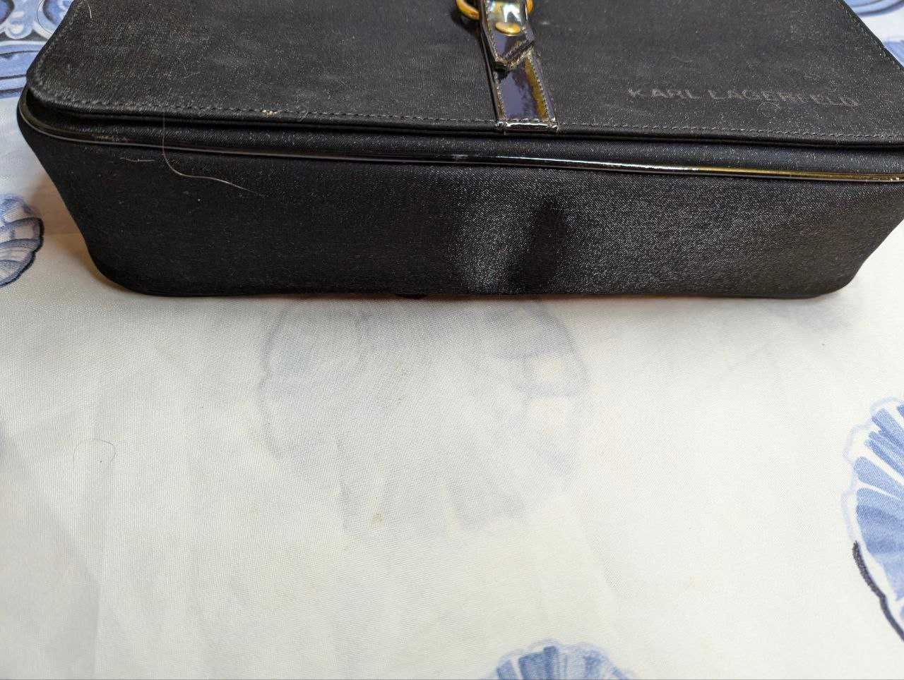 Сумка через плечо Karl Lagerfeld x Menard, Оригинал, черного цвета