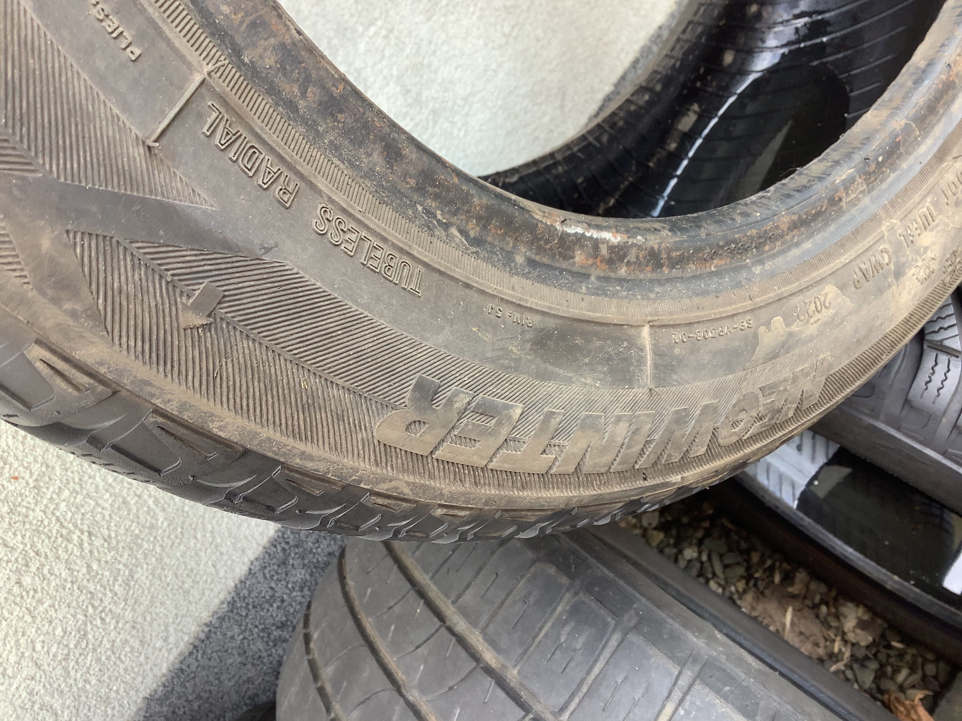 NEOLIN 165/65r14 2szt opony całoroczne 7mm  2022r