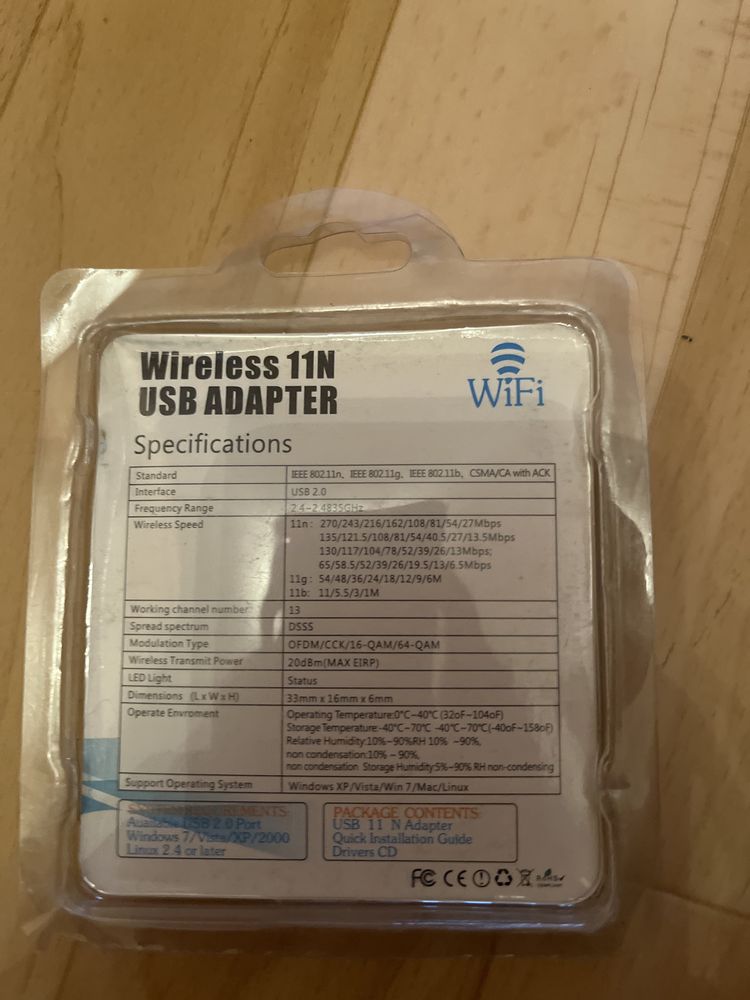 Wi-Fi USB адаптер