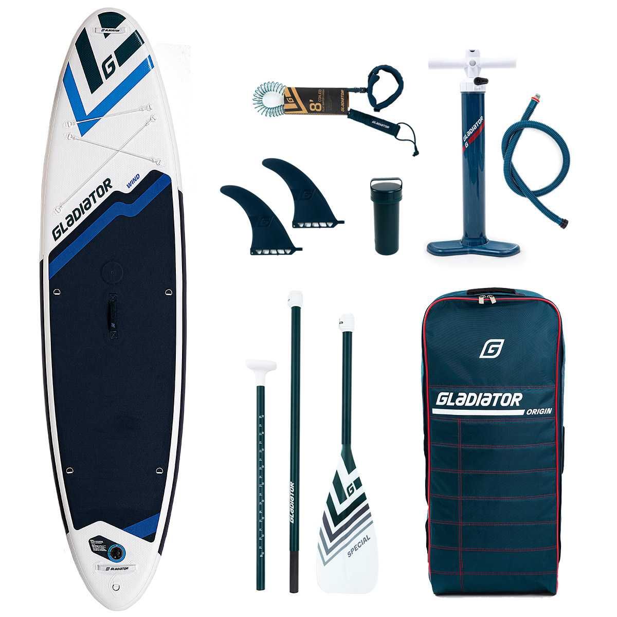 Deska SUP GLADIATOR WindSUP 10'7 WS pompowany WINDSUP RATY 0%