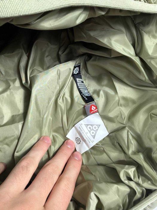 БЕЗ ПЕРЕДПЛАТ Курточка,Puffer Nike ACG Haki зелений пухан найк хакі