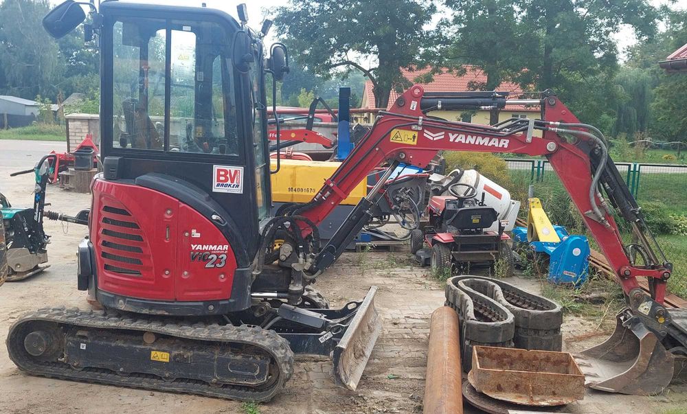 minikoparka Yanmar VIO 23 23r cesja leasingu przejęcie odstąpienie