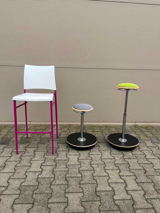 Hoker regulowany stołek taboret krzesło barowe Nowy Styl Belise