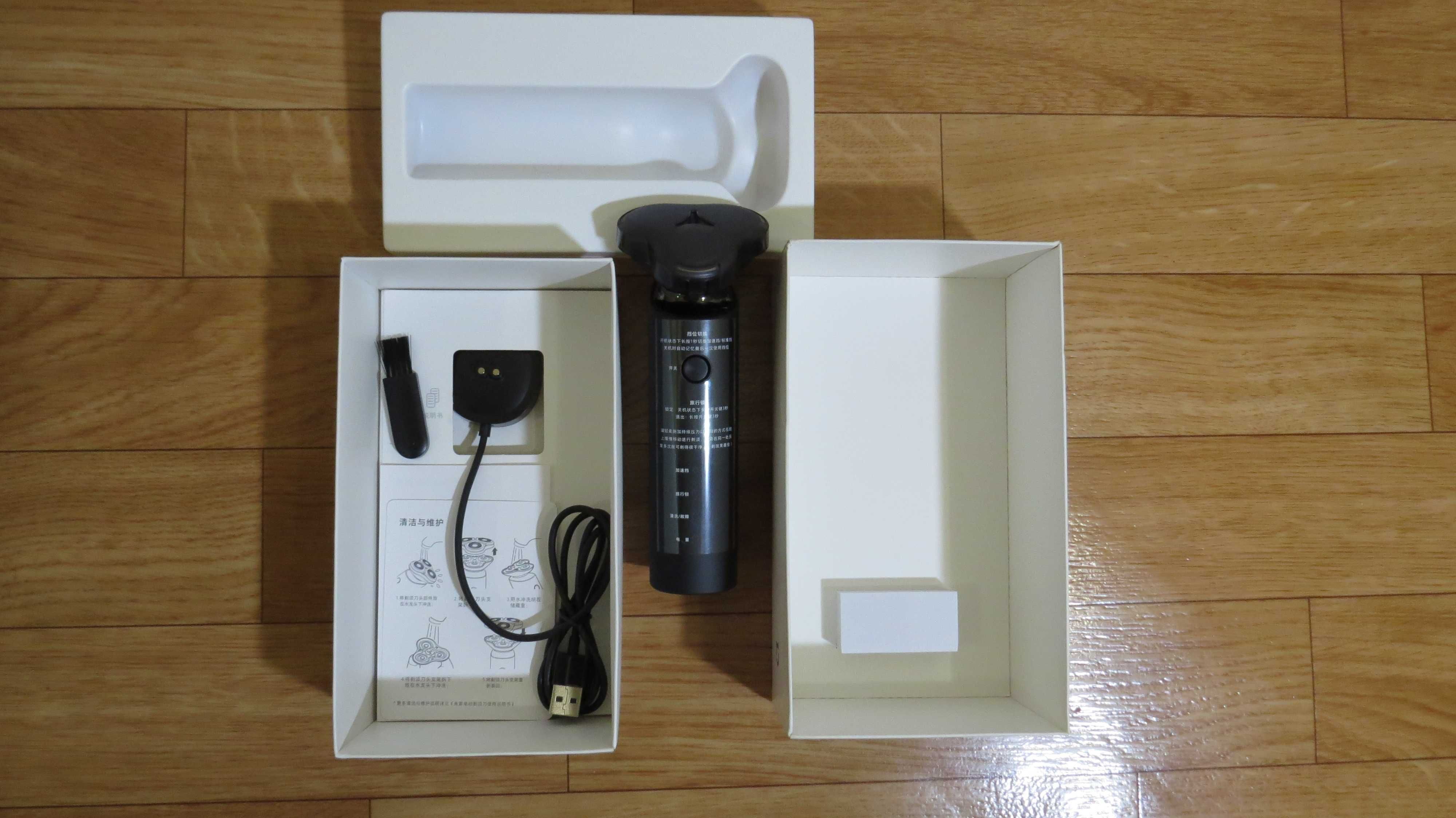 Máquina de Barbear elétrica Xiaomi Mijia MJTXD01SKS 360 graus float
