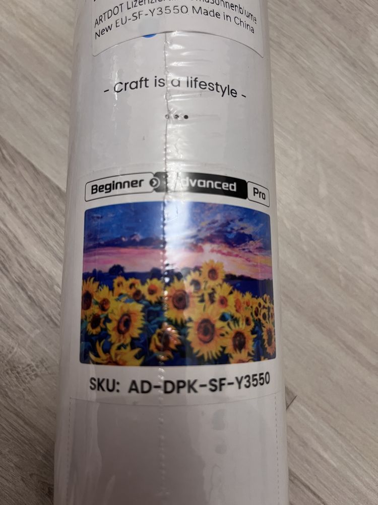 Obraz koraliki, haftowane diy