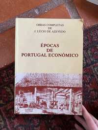 livro J. Lúcio de Azevedo - Épocas de Portugal económico.