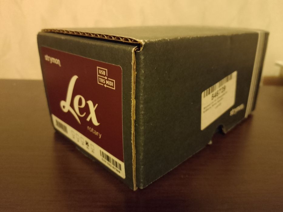 Strymon Lex V2 Rotary Speaker Simulator + Drive + Wah-wah педаль