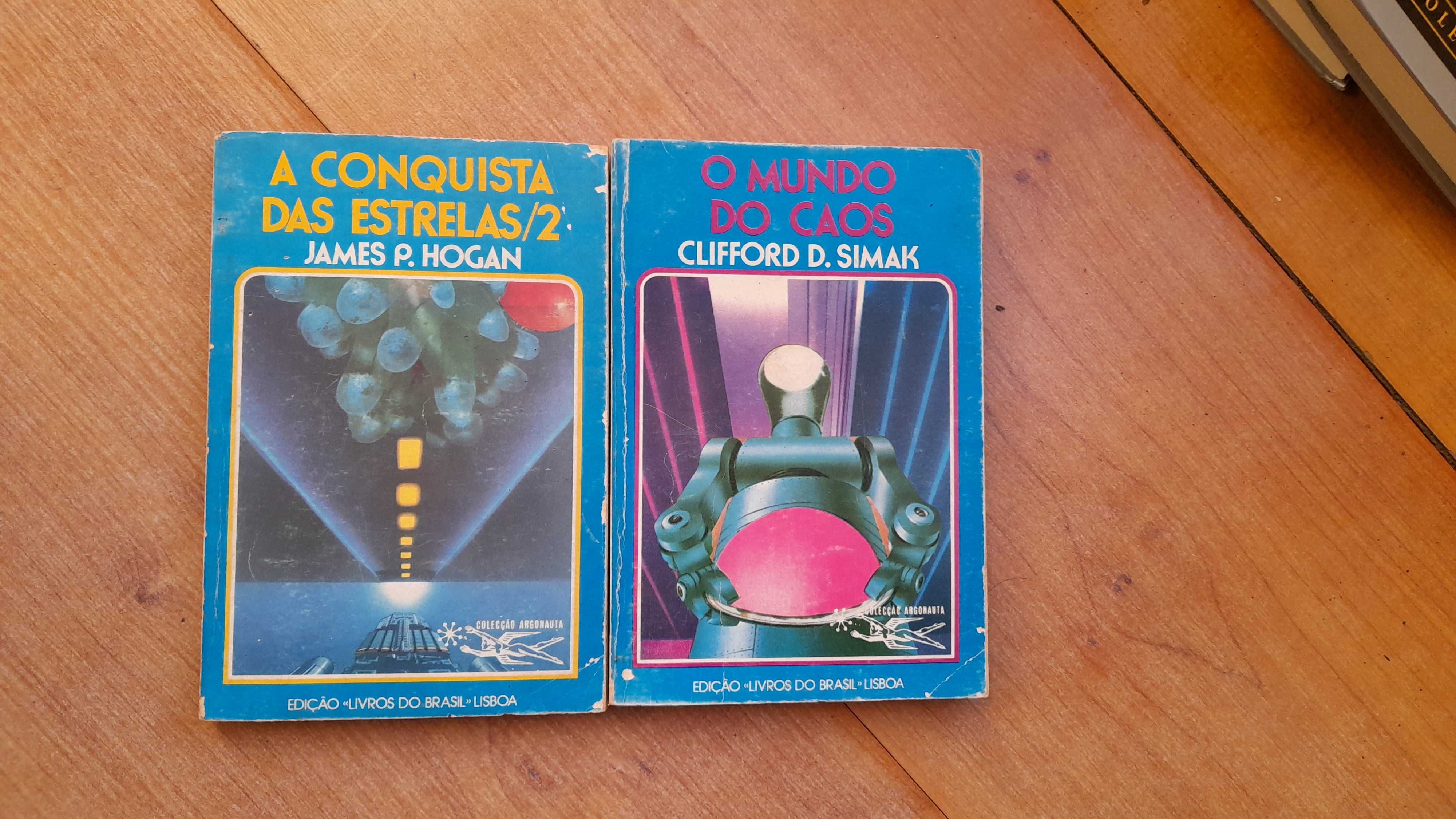 2 Livros Antigos Coleçao Argonauta