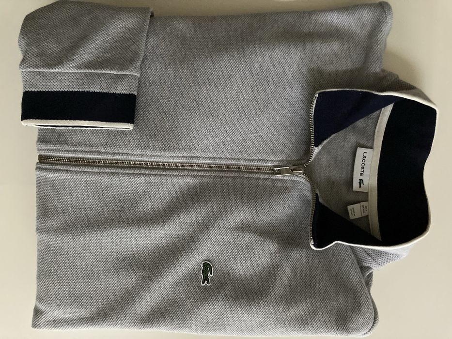 Męska bluza sweter zip Lacoste r.XXL stan idealny