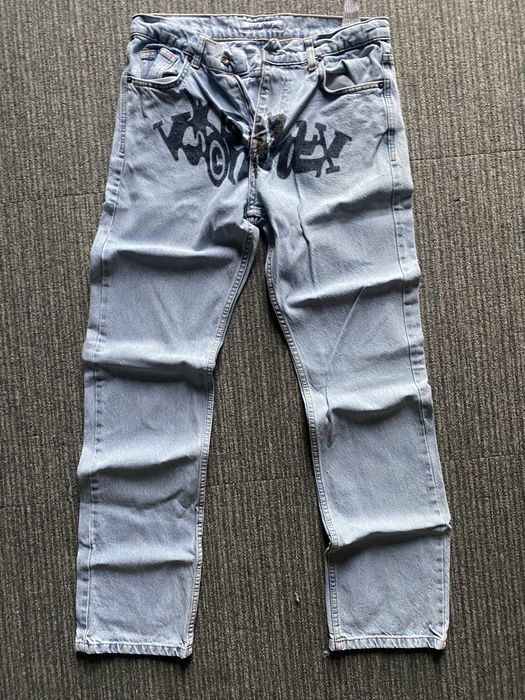 Бегги Джинси світло-білі бренду Difransel