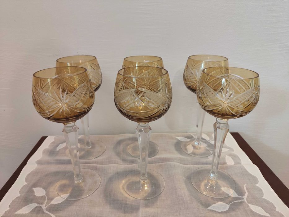 Kieliszki kryształowe