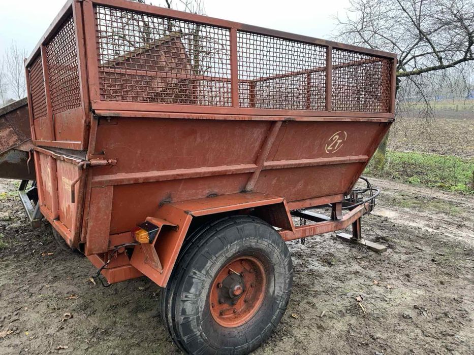 Причіп заводський самоскид