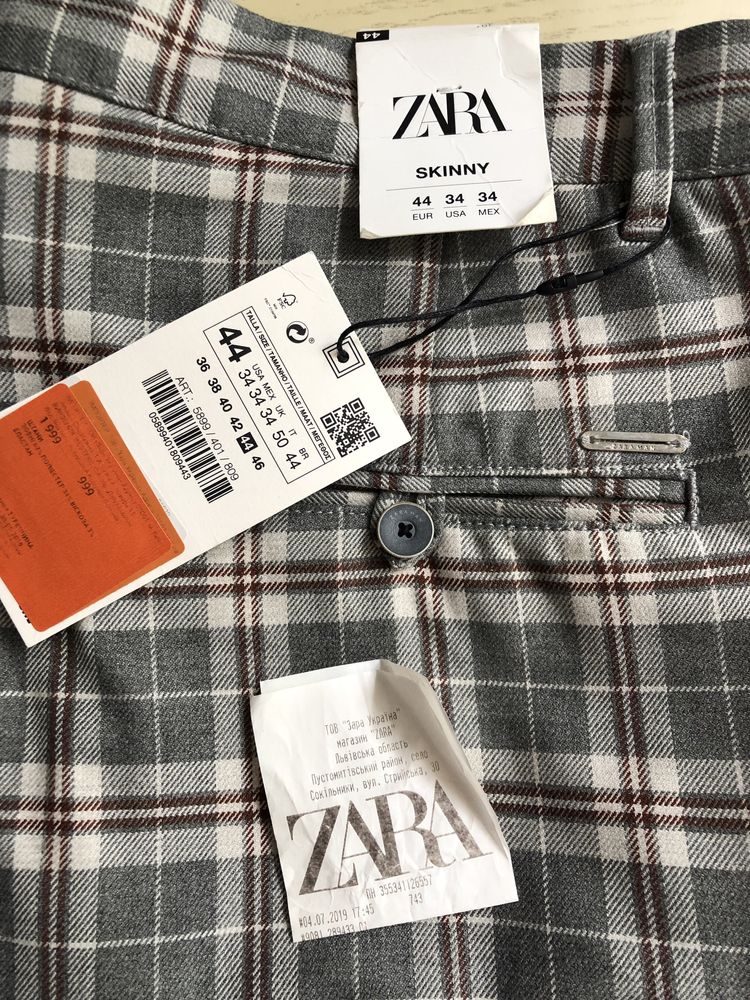 Zara нові брюки,штани  34/34