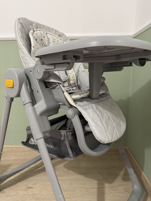 Krzesełko do karmienia Kinderkraft Lastree 2w1