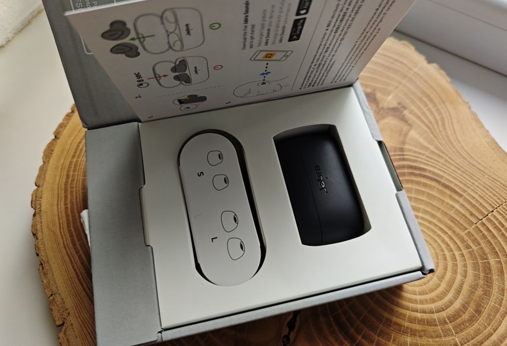 Бездротові навушники Jabra Elite 4 Bluetooth Headset Dark Grey