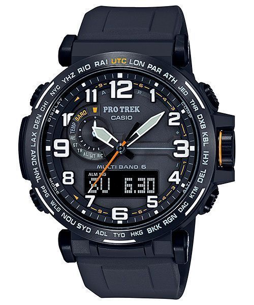 Мужские часы Casio PRW-6600Y-1A9! Оригинал! Фирменная гарантия 2 года!