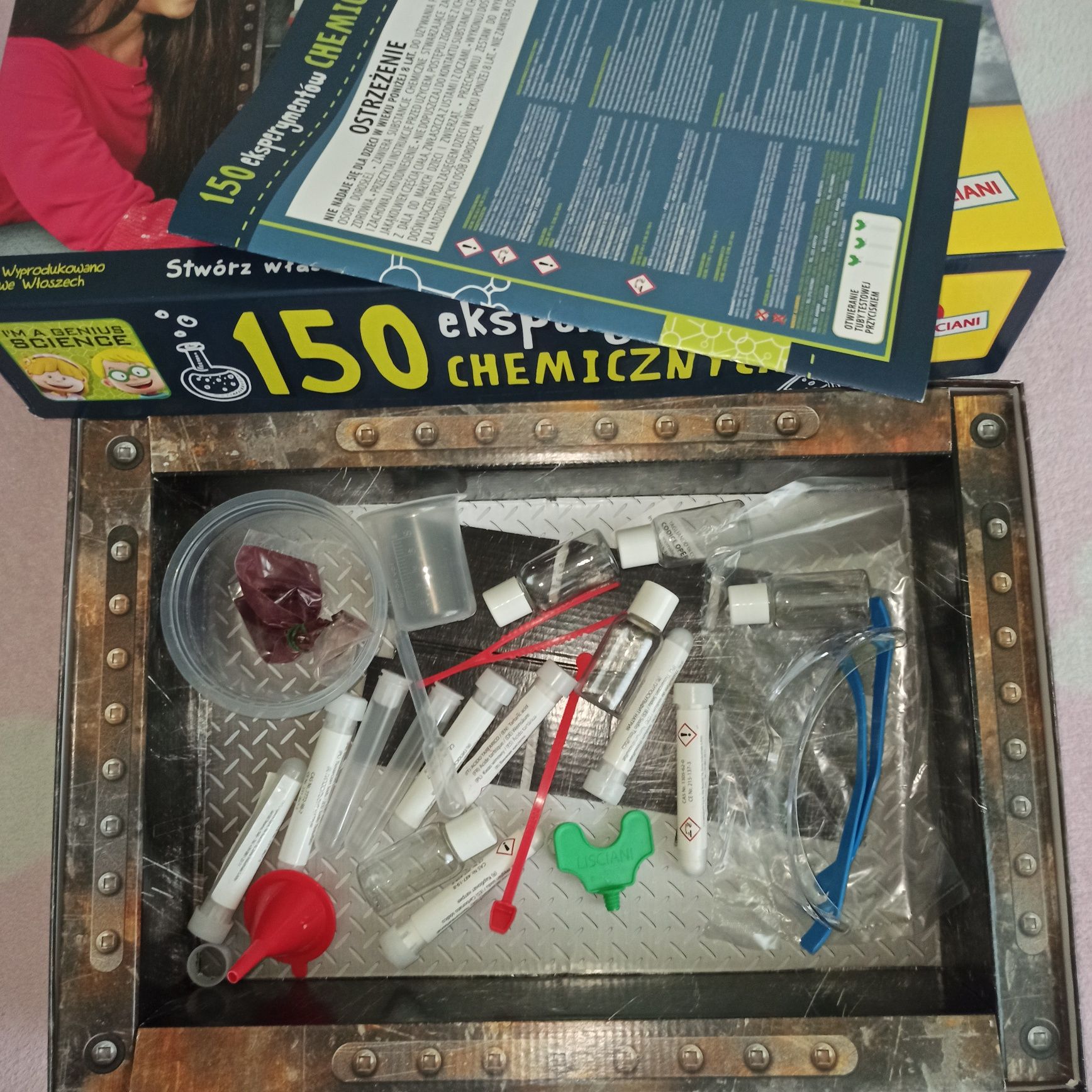 150 Eksperymentów Chemicznych Lisciani