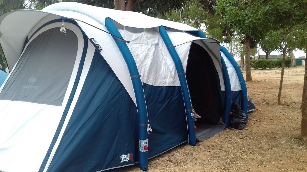 Tenda insuflavel de campismo 6.3 XL AIR SECONDS