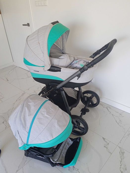 Wózek 2w1 Bebetto Vulcano gondola + spacerówka