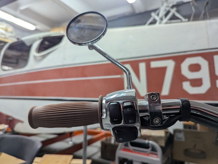пульти Harley Davidson та ручка газу з гріпсами Днепр custom