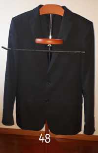 Blazer homem Zara preto 48