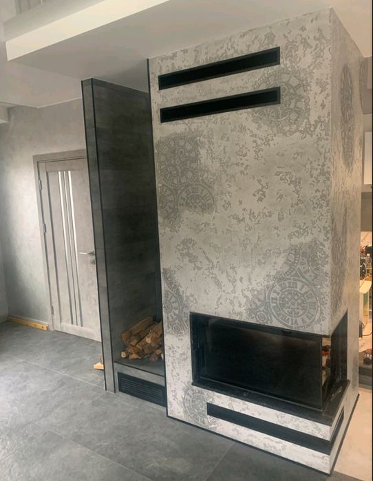 Каміни. Монтаж камінів. Встановлення пічей-буржуйок.