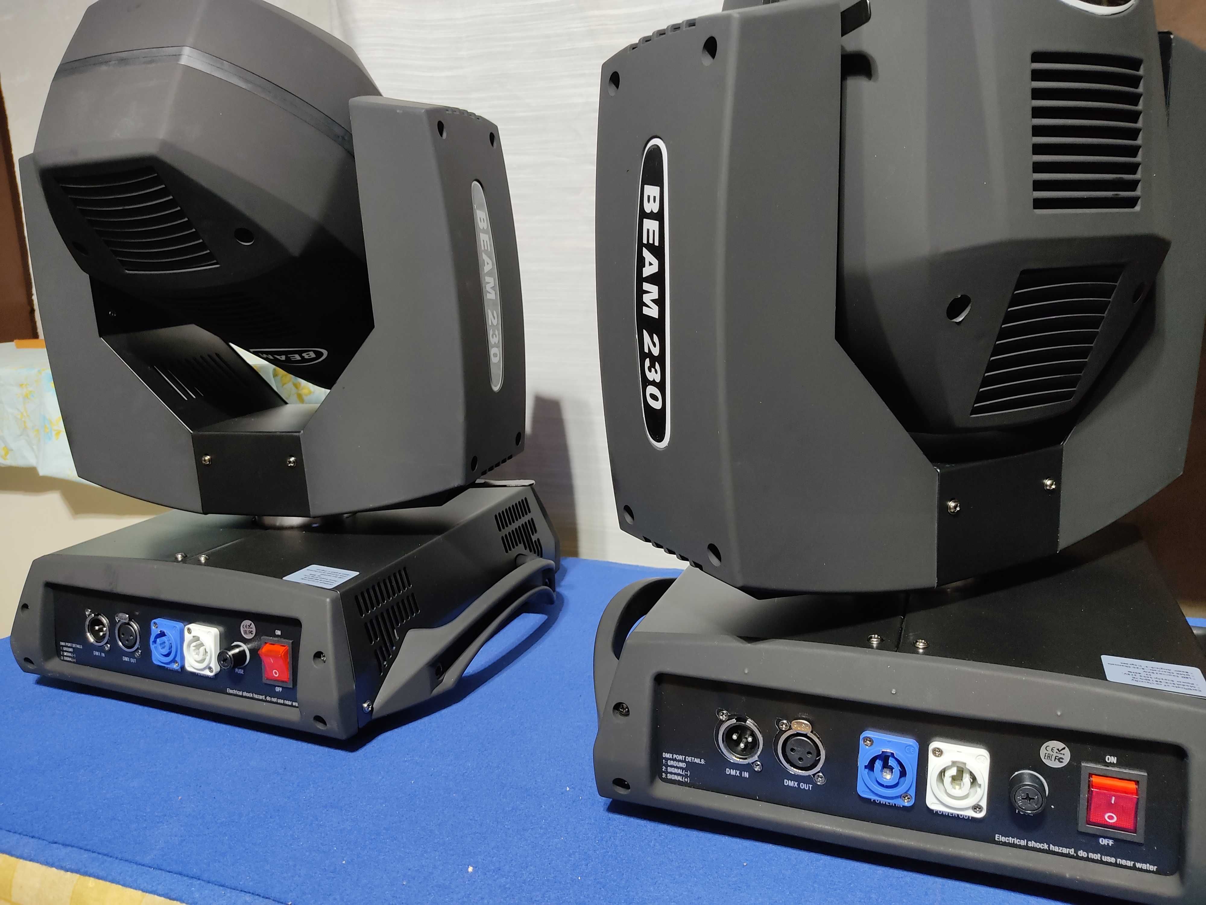 2x moving head Beam 7R