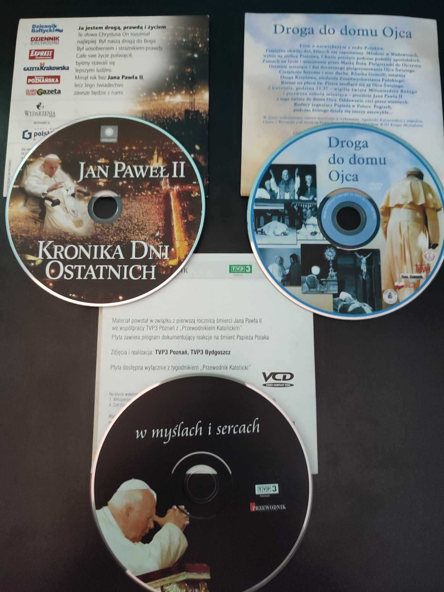 Kolekcja DVD o śmierci Jana Pawła II