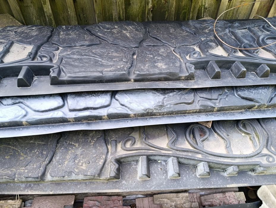 Форма для секції євроогорожі - 2000х500х40 мм; форми для огорожі