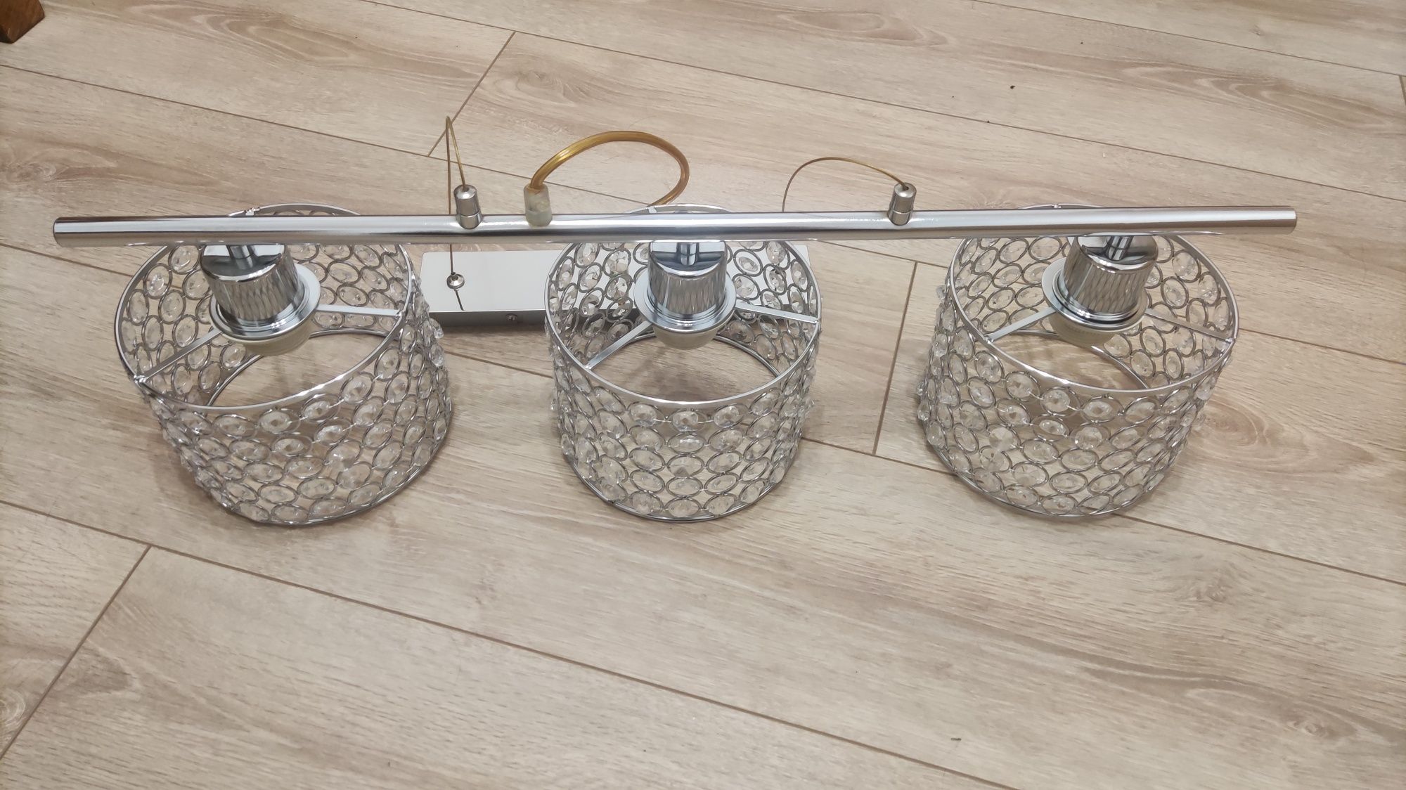 Żyrandol lampa sufitowa glamour kryształki