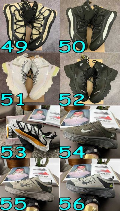 КРАЩА ЯКІСТЬ‼️Кросівки Nike ACG Mountain Fly, Fly 2,Gaiadome,Antarktik