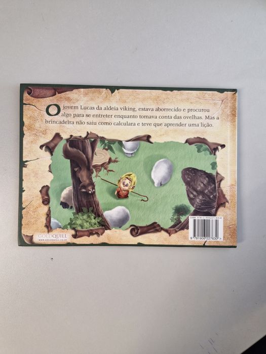 Livro " O rapaz que gritou Lobo!"