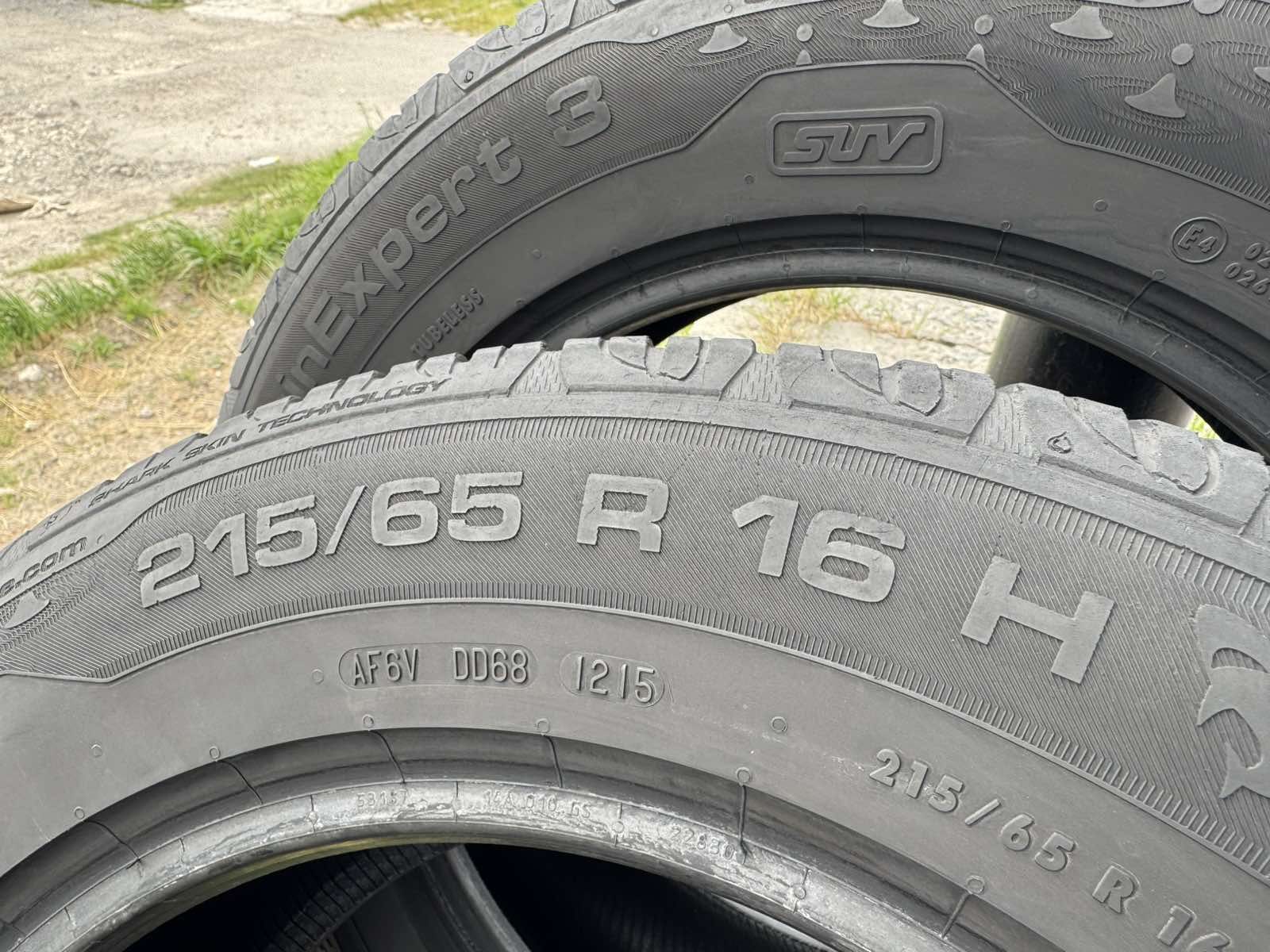 Літні шини Uniroyal 215/65 R16
