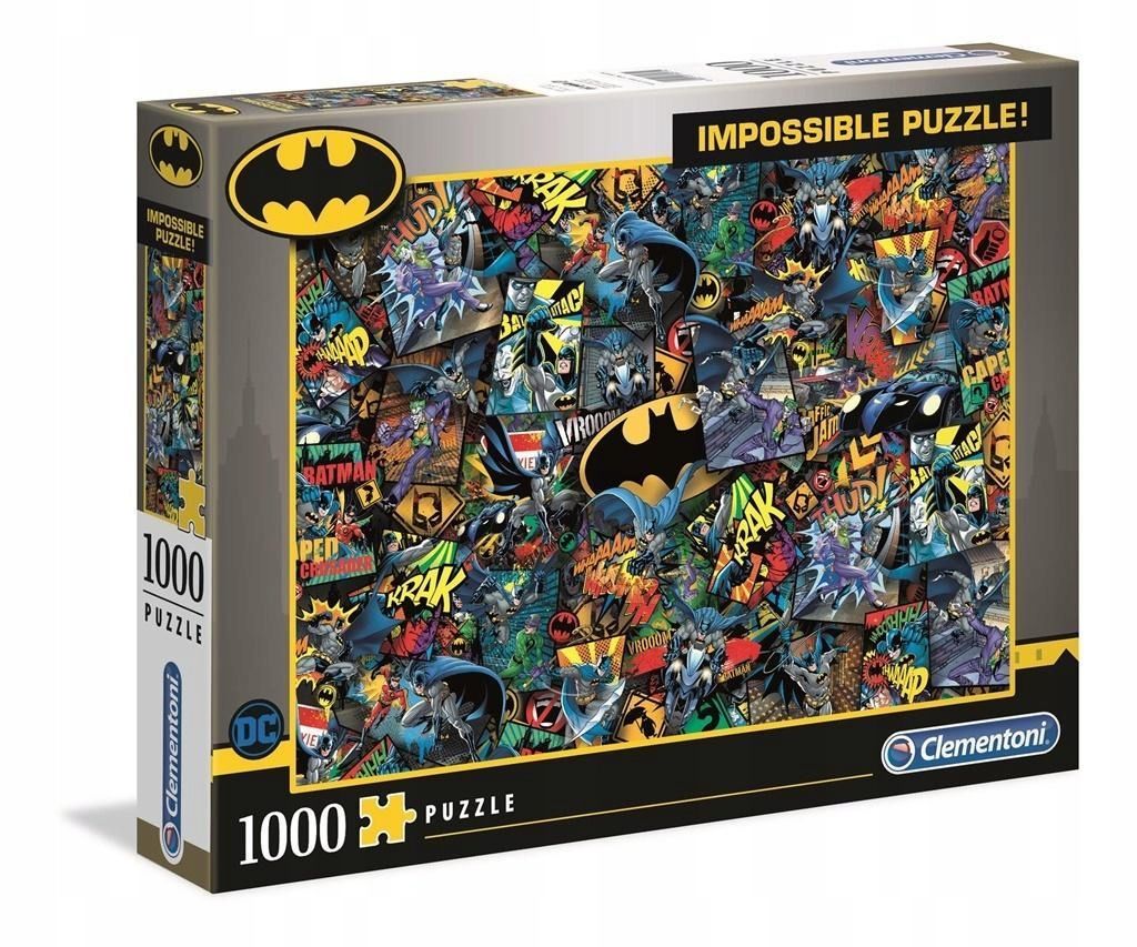 Puzzle 1000 Impossible Batman, Clementoni