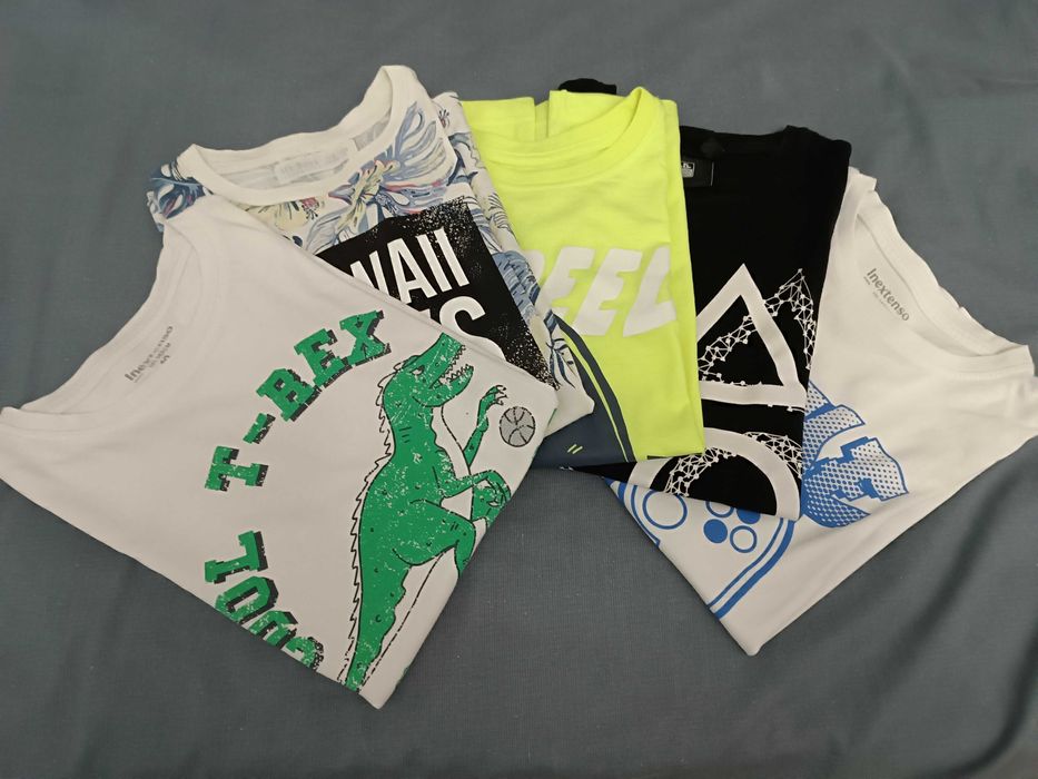 Lote de 5 t-shirts
