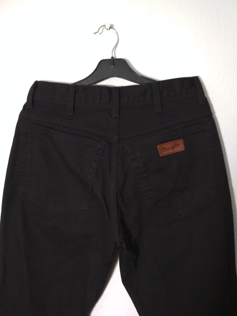 Wrangler jeans czarne spodnie jeansowe dżinsy W30 L32