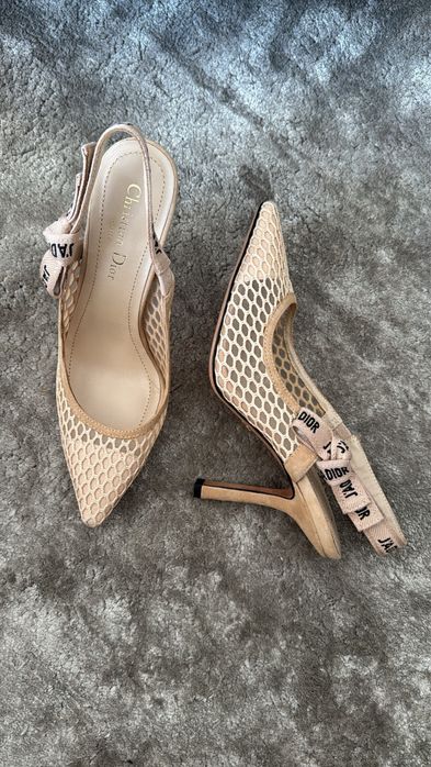 Dior szpilki w bezu 39