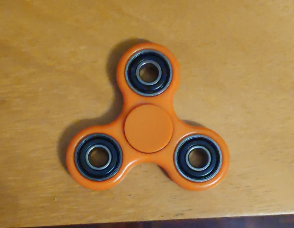 Fidget Spinner Original Laranja